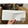 Image 3 : #10 4 1/8 x 9 1/2 White Wove Artlined Open-Side DSS Envelopes 500 Count