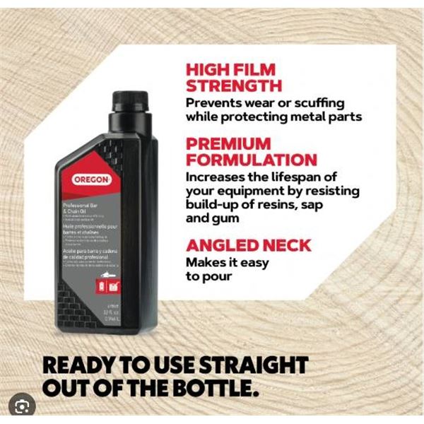 Oregon Professional Bar and Chain Oil 6×0.946L