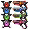 Image 1 : Ziffy Tag’N Play Laser Gun Set with Four Laser Guns and Vests