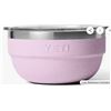 Image 1 : YETI Rambler Bowl with Lid, 1 Quart, Cherry Blossom