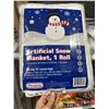 Image 3 : Lot of 6 – Prextex Artificial Snow Blanket 1 Roll With 20 Sq Ft Coverage Each