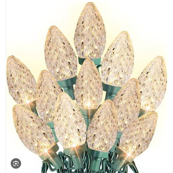 4 Celebrations 100 Ct C9 Christmas Light Sets – Warm White
