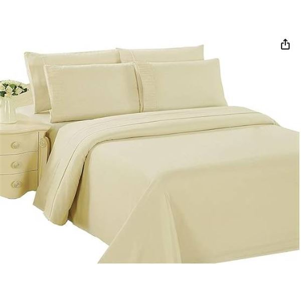 Comfy Bamboo World 840-Gold 6-Piece Silver Set