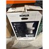 Image 2 : Kohler Highline Arc Two-Piece Round-Front Toilet K-78253-0, White