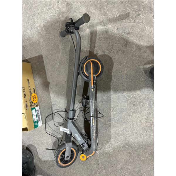 Ninebot Kick Scooter – Folding Electric Scooter with Orange Accents