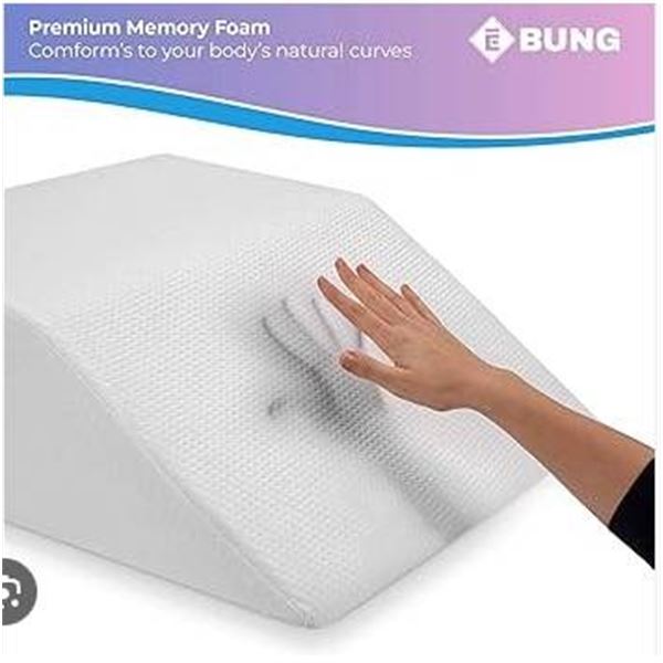 Ebung Elevating Leg Rest Pillow with Memory Foam