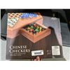 Image 2 : Yellow Mountain Imports Chinese Checkers Set with Wooden Storage