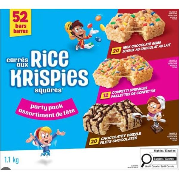 Rice Krispies Squares Party Pack Assortment 1.1 kg