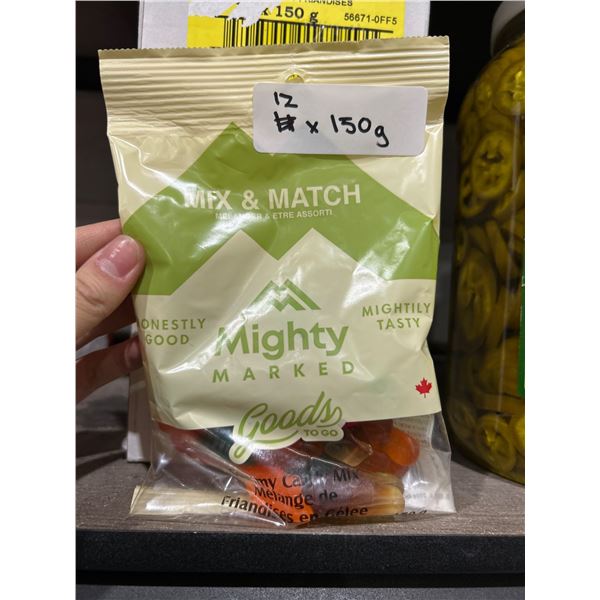 Mighty Marked Mixed Candy, 12 x 150g, Goods To Go