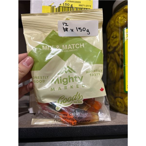 Mighty Marked Mixed Candy, 12 x 150g, Goods To Go