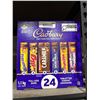 Image 1 : Cadbury Favourites 24 Full-Size Candy Bars – 1.1 kg Assortment