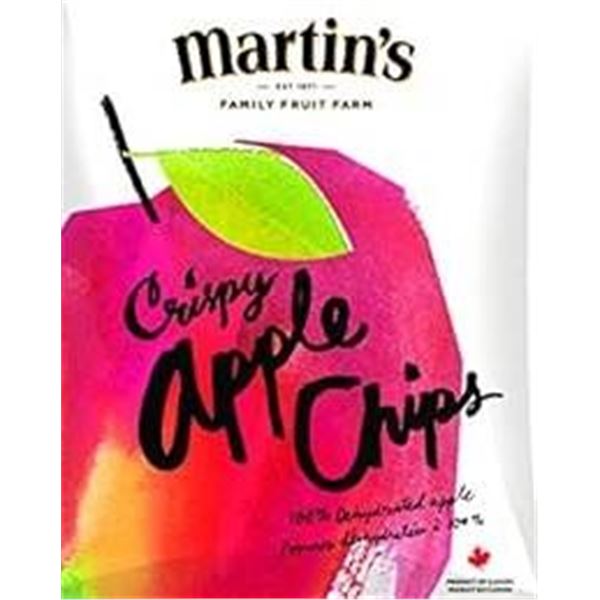 Marros Crisp Apple Chips 15 x 22g Snack Pack