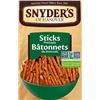 Image 1 : Snyder’s of Hanover Sticks Pretzels 240g, 19 Bags Lot