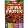 Image 1 : Simply Protein Crispy Bars 18 x 40g Multipack Assorted Flavors