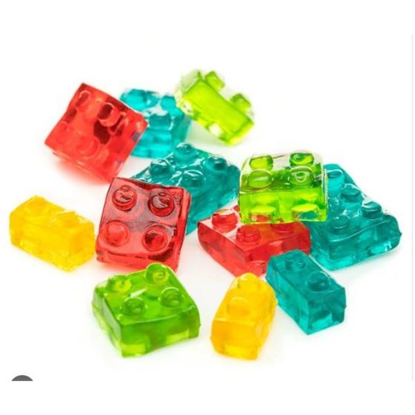 1.68 Kg Gummy Blocks with Minimum 65 Packs