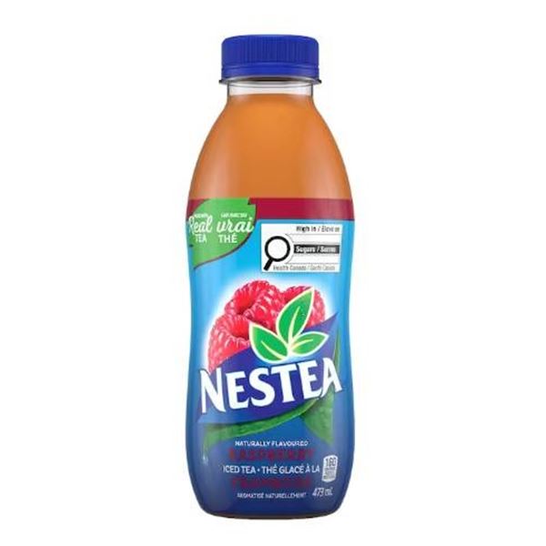 Nestea Raspberry Flavored Tea Beverage Lot – 11×473 mL