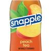 Image 1 : Snapple Peach Tea 10-Pack Beverage Lot, 473ml Bottles