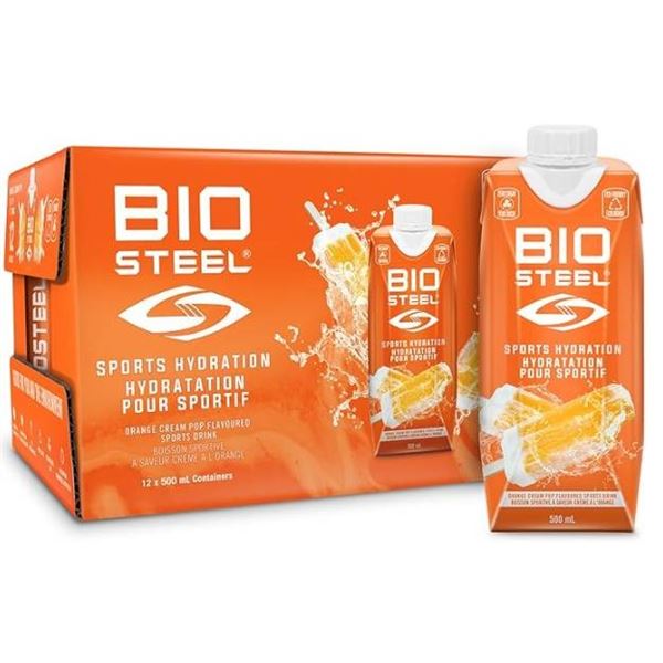 BioSteel Sports Hydration Pack of 12 Bottles (500 mL Each)