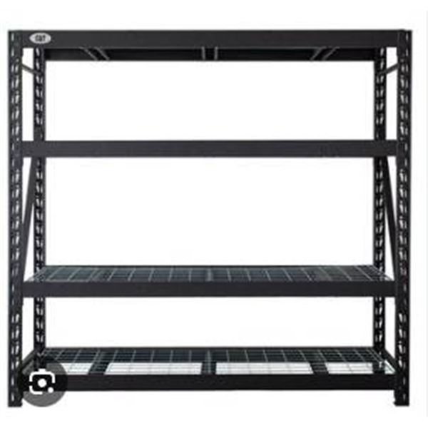 Cat Industrial-Grade Shelving Unit, 72″ x 24″ x 84″