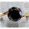 Image 1 : $1900, 10K(1.72g), BLACK DIAMOND (2.4ct)RING, size 6.5, appraised value $1900