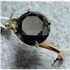 Image 2 : $1900, 10K(1.72g), BLACK DIAMOND (2.4ct)RING, size 6.5, appraised value $1900