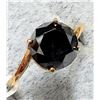 Image 3 : $1900, 10K(1.72g), BLACK DIAMOND (2.4ct)RING, size 6.5, appraised value $1900