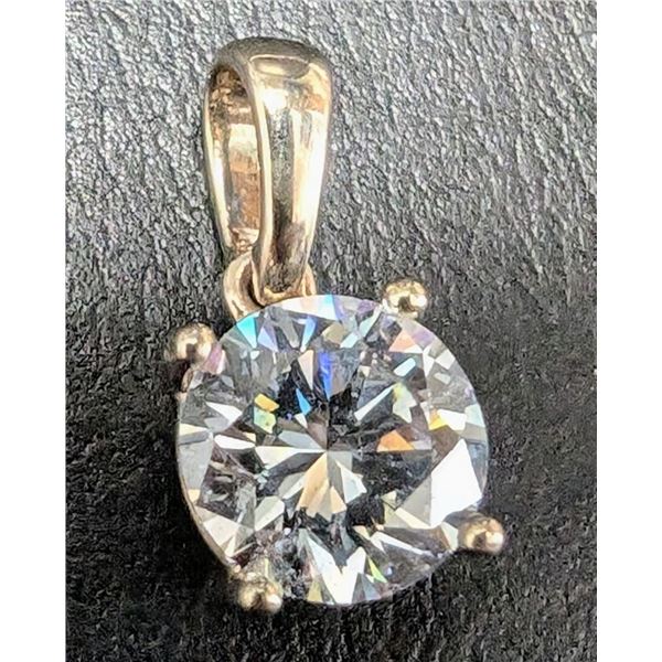 $1400, 10K(0.73g), LAB DIAMOND (1.03ct) PENDANT, appraised value $1400
