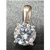 Image 3 : $1400, 10K(0.73g), LAB DIAMOND (1.03ct) PENDANT, appraised value $1400