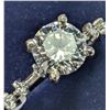Image 2 : $2000, 10K(1.85g), LAB DIAMOND (1.25+0.06ct)RING, size , retail value $2000