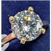 Image 1 : $2845, 10K(1.98g), LAB DIAMOND (1.65ct)RING, size 6.25, appraised value $2845