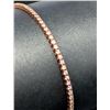 Image 4 : $4125, 14K(3.98g),  NATURA DIAMOND (1ct)BRACELET 7", appraised value $4125