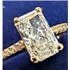 Image 1 : $2200, 10K(1.24g), LAB DIAMOND (1.2+0.06ct)RING, size 6.5, appraised value $2200