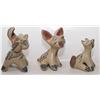Image 4 : THREE SANTA CLARA POTTERY ANIMALS