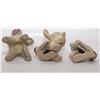 Image 5 : THREE SANTA CLARA POTTERY ANIMALS