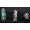 Image 3 : FIVE NAVAJO RINGS