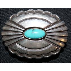 NAVAJO STERLING BUCKLE