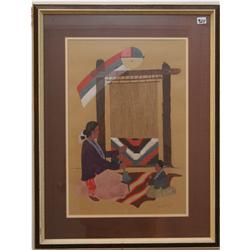 NAVAJO WATERCOLOR
