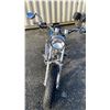 Image 1 : YAMAHA MOTORCYCLE, BLUE, NO VIN PLATE,