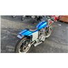 Image 6 : YAMAHA MOTORCYCLE, BLUE, NO VIN PLATE,