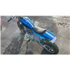 Image 7 : YAMAHA MOTORCYCLE, BLUE, NO VIN PLATE,