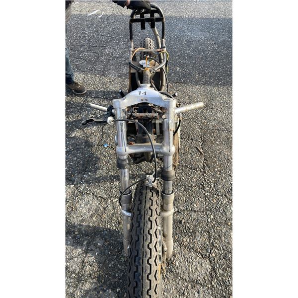 NO NAME, MOTORCYCLE, BLACK, NO VIN PLATE,