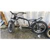 Image 1 : MOTORCYCLE, BLACK, NO VIN PLATE,