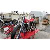 Image 4 : MOTORCYCLE, RED, NO VIN PLATE,
