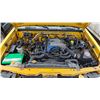 Image 9 : 2001 NISSAN FRONTIER, 2DR PICKUP, YELLOW, VIN 1N6ED26T81C397610,