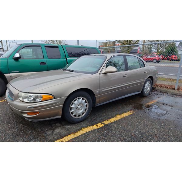 2000 BUICK LESABRE, LIMITED, 4DR SEDAN, TAN, VIN 1G4HR54K7YU318702,