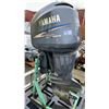 Image 2 : YAMAHA 225 HP FOUR-STROKE FUEL INJECTION OUTBOARD MOTOR ON PORTABLE MOTOR STAND *UNKNOWN RUNNING