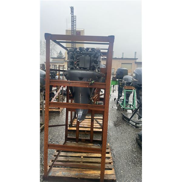 YAMAHA OUTBOARD MOTOR IN MOTOR FRAME *UNKNOWN RUNNING CONDITION*