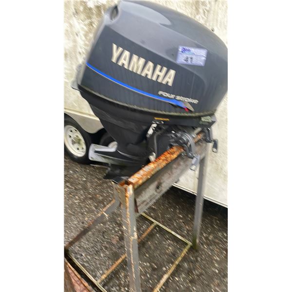 YAMAHA F25MSHY 25 HP FOUR-STROKE OUTBOARD MOTOR *UNKNOWN RUNNING CONDITION*