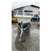 Image 1 : HOURSTON GLASSCRAFT 13K115215, BOAT, WHITE & BLUE, ON 2012 ROAD RUNNER 17' TRAILER,