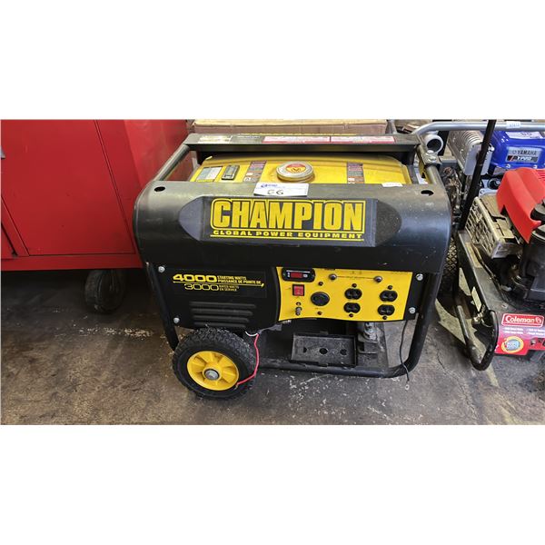 CHAMPION 46555 GAS POWERED PORTABLE GENERATOR